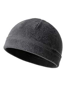 Musion 1 buah Topi Musim Dingin Bahan Fleece, Topi Rajut Hangat untuk Helm, Penutup Kepala Lembut Tahan Angin untuk Berkendara Motor, Lari, dan Olahraga Luar Ruangan - MultiWarna - View 15