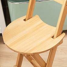 Bamboo Bar Stools Kitchen Breakfast Bar Seat Barstool Foldable Dining Chair - UK-g053501 - View 11