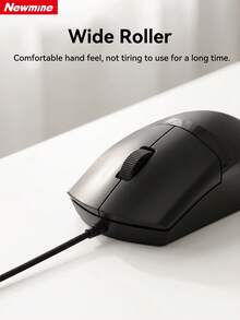 Kombo Keyboard dan Mouse Berkabel Newmine, Pasang dan Mainkan, Tanpa Driver, Pemosisian Presisi 1600 DPI, Karakter Tahan Aus Definisi Tinggi, Desain Ergonomis Ultra Tipis, Bahan ABS Tahan Lama, Cocok untuk Laptop dan Desktop - View 5