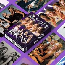 55pcs Argentina Women's Team K4OS Girl Group Star K-POP Merchandise LOMO Collectible Holographic Cards - A - View 2