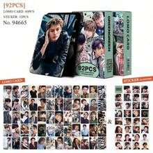 92 قطعة COR/TIS<أخضر> مجموعة بطاقات صور K-Pop Lomo بطاقات جيمس جوهون سونغهيون كونوهو بطاقات بريدية عالية الدقة سيلفي مجموعة المعجبين هدية بطاقات صور LOMO بطاقات لامعة، هدية للأصدقاء - متعدد الألوان - مشاهدة 5