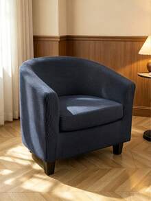 3-Piece Waffle Knit Bucket Chair Sofa Cover Set, Full Elastic Single Sofa Protector With Removable Seat Cushion And Decorative Pillow, Pet-Friendly, Non-Slip, Dust-Proof, Scratch-Resistant, Machine Washable - Multicolor - View 14