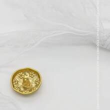 5/10 cái cúc kim loại đính đá hoa tròn bất đối xứng đa màu 15-20mm, phù hợp trang trí cho áo khoác, áo trench coat, đồ len, áo top, blazer, áo len và các phụ kiện may mặc khác - Hoa đính đá - Xem 7