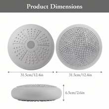 Non Slip Inflatable Balance Cushion Massage Dots Balance Disc Yoga Training Equipment For Adults Dogs Fitness - Grey - View 2