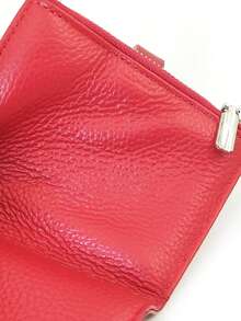 Women's Genuine Leather Short Wallet, Fashionable Snap Closure, Magnetic Opening, Multi-Function Anti-Theft RFID Blocking, Bi-Fold ID Card Holder, Zipper Coin Purse, Exquisite Gift Box Packaging, Perfect Gift - Multicolor - View 9
