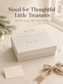 Personalized Gift Box With Lid, Customized Name Gift Box, Personalized Text Wedding Gift Box, Personalized Magnetic Folding Storage Box, Bridesmaid Gift Box, Groomsman/Bridesmaid Gift Box/Bridesmaid Invitation Gift Box/Chief Bridesmaid Gift Box/Wedding - Multicolor - View 4