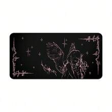 Crying Angel Illustration Desk Mat | Gothic Angel Mousepad,Gaming Mouse PadDesk Decoration 31.5" X 11.8" - Mouse Pad - View 6