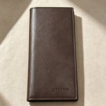 Dompet Pria Panjang Ultra Tipis Terbaru 2026, Minimalis Vintage, Kapasitas Besar, Slot Kartu Ganda, Tempat Kartu Identitas Serbaguna - MultiWarna - View 9