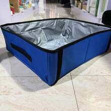 Foldable Portable Cat Litter Box, Collapsible Travel Cat Toilet, Suitable For Car Road Trips - S-checkered - View 8