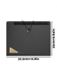 1pc/2pcs 8-Slot A4 File Folder, Large Capacity Document Storage Box, Minimalist Portable Multi-Layer File Organizer - A - View 11