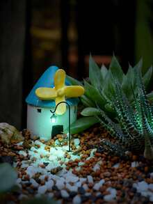 16pcs Mini Decorative Set, Glowing Mini Landscape, Mini Potted Plant Decor, Mini Party Crafts, Fairy Style Miniature Scene, Magic Garden Decoration, Halloween Decor, Fantasy Theme Design, Lightweight Exquisite Accessories, Home Decor And Accessories, Christmas Gift, Christmas, Halloween Home Decor - Multicolor - View 6