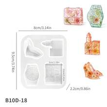 Multi-Style Makeup Accessories Silicone Mold Dried Flower Transparent Decor, Room Decoration, Christmas, Bedroom Decor, Halloween, Wedding - Beauty Accessories - View 8