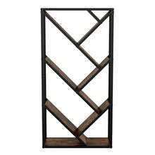 80*35*160 Cm Tree Shelf Standing Shelf 8 Levels, Corner Shelf Space Saving, Storage Shelf For Bedroom, Living Room, Home Office, Stable, Anti-Tip, Bookcase, Shelf, 80 X 35 X 160 Cm - Black - View 6