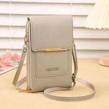Women's Crossbody Bag Fashion Minimalist Large Capacity Multi-Function Touchscreen Phone Bag - Multicolor - View 13