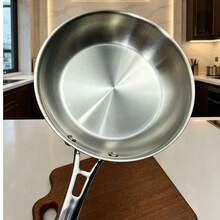 How To Make Non-Stick Stainless Steel Frying Pan/Wok: Preheat The Empty Pan For 1-2 Minutes (Pour In A Drop Of Water, When It Shows Water Droplets Rolling, It Means Preheating Is Successful, Control The Time Yourself, Don't Overheat It, Otherwise It Will Be Dry Burning), Then Add Cooking Oil, When The Oil Forms Oil Patterns In The Pan, Use Medium-Low Heat, You Can Freely Fry, Sauté And Stir-Fry, Control The Heat Yourself - View 5