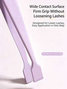 2pcs Set, Includes Eyelash Curler, Lower Lash Curler, Non-Stick Precision Eyelash Extension Tool And Flat Head Curler – Suitable For Beginners, Carefully Designed To Meet Different Needs. Made Of Thick Steel, High Hardness, Good Elasticity, Durable. Comes With Storage Box, Prevents Hand Injury, Comfortable And Natural To Wear. Available In Multiple Colors - Multicolor - View 4
