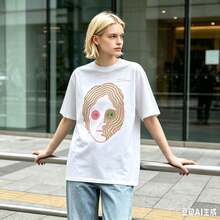 T London Commemorative Shirt1963Batik Short-Sleeve Performance Outfit - 白色 - 查看 1