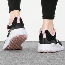 Adidas New Lightweight Breathable Mesh Sports Casual Women's Running Shoes - Black/Pink - View 5