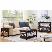 Sofa & Console Tables - Brown - View 3