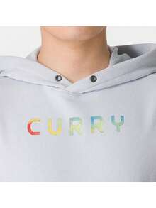Under Armour Sweatshirt Pria APAC Curry Terry Logo, Sweatshirt Kasual Cetak Gradien Baru Musim Panas 2026 6014296-014 - abu-abu - View 4