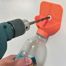 Universal Dust Collector - Cordless Handheld Attachment With Extendable Nozzle Adapter | Reusable Plastic Dust Collector, Suitable For Furniture Refinishing And DIY Drilling (Fits Most Drill Bits, Easy-Clean Design) - Multicolor - View 2