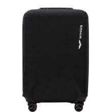 W WINGS 3 Piece Luggage Set 20", 24", 28" | Polypropylene Hard Shell Suitcases, Combination Lock, Telescopic Handle, 360° Double Wheels - Dark Grey - View 9
