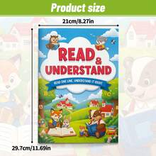 Reading Comprehension And Short Sentence Understanding Workbook, Combining Word And Image Recognition For Intelligent Thinking Activities, Cultivating Reading Ability Through Fun Exercises, Suitable For Interactive Learning At Home And School - Alphabet Book - View 8