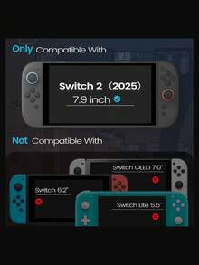 Ốp bảo vệ vỏ cứng phong cách Mecha GeekShare, tương thích với Switch 2 (model 2025) - Xem 3