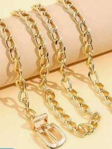 Silber- und Gold-Taillenkette Gürtel, erhältlich in XXL, XXXL Große Größen - Verschiedenfarbig - Übersicht 11