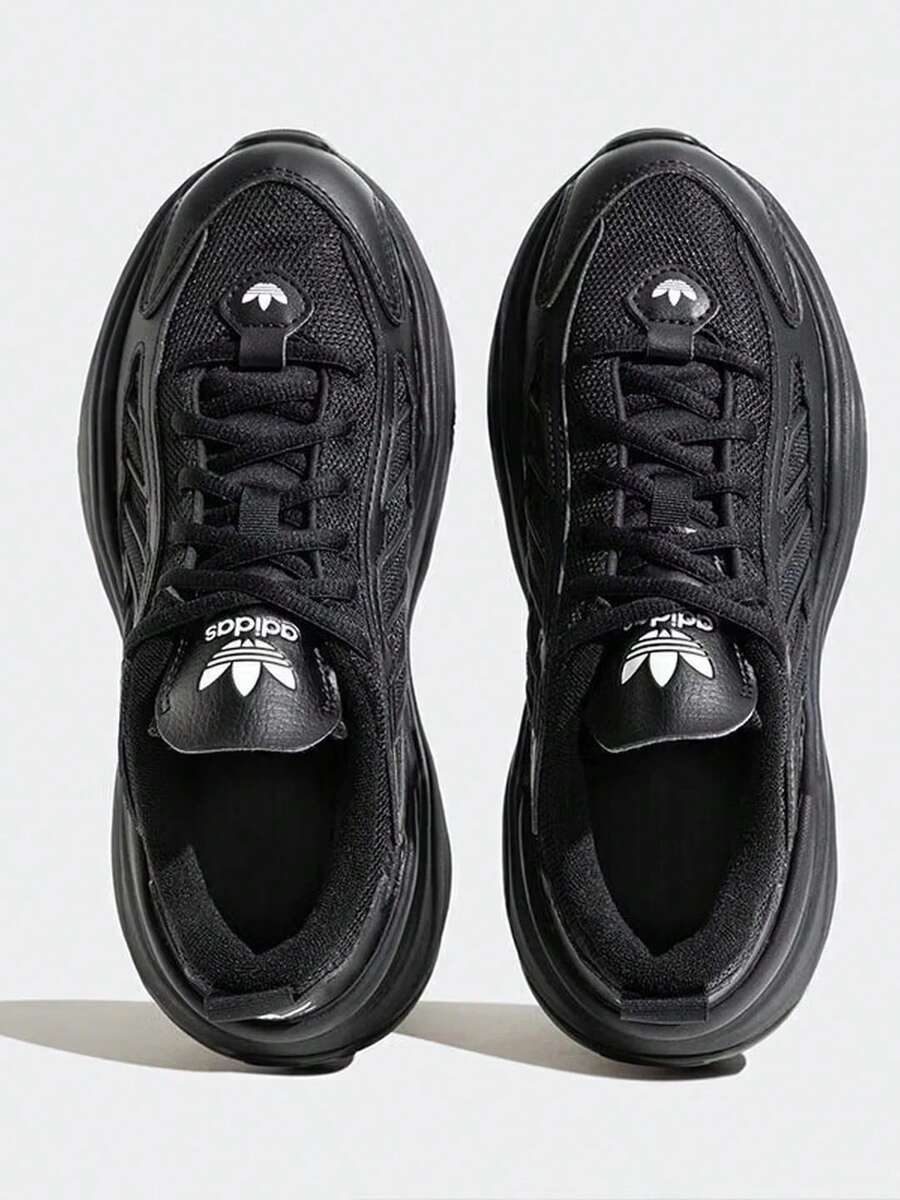 Adidas OZGAIA WORI New Style Sporty Low-Top Durable Thick-Soled Casual Shoes - Black - View 1