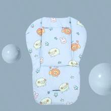 1pc Baby Stroller Seat Cushion, All-Season Universal, Autumn/Winter Stroller Seat Pad, Warm Padded Seat Liner For Baby Stroller - Multicolor - View 11
