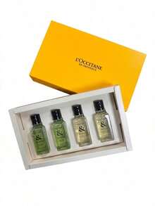 L'Occitane Green Tea & Bitter Orange Shampoo And Shower Gel Travel Set, 30ml*4, Green Tea & Bitter Orange Scented Mini Toiletries - Green Tea Fragrance Gift Set - View 8
