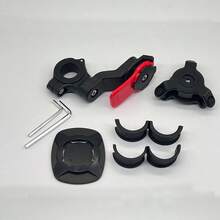 Motorcycle Phone Holder, Anti-Vibration Handlebar Mount, 360° Rotation, Suitable For Motorcycles And Bicycles, Smartphone Anti-Vibration Cradle - Multicolor - View 4