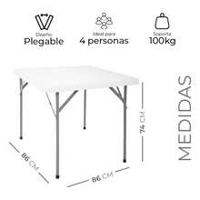 Picnic Tables - Black - View 3