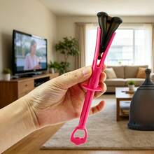 1pc Women's Tampon Applicator Tool, Microwave Cup Sterilizer Pusher, Placement Tool, Also Suitable For Placing Tampons, Y-Shaped And Cylindrical - Multicolor - View 6