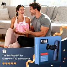 This Mini Massage Gun Features 5 Adjustable Speeds, Is A USB Rechargeable Portable Deep Tissue Impact Muscle Massager, And Is A Lightweight Handheld Electric Body Massager Suitable For Use In Sports, Gyms, And At Home. - Multicolor - View 9