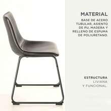 Dining Chairs - Black - View 2