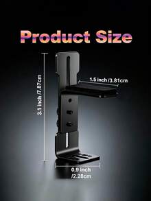 GPU Graphics Card Bracket Anti Bend Support Adjustable Chassis Fan Bracket 6-96mm Fan Position Fixed Metal White/Black - View 10