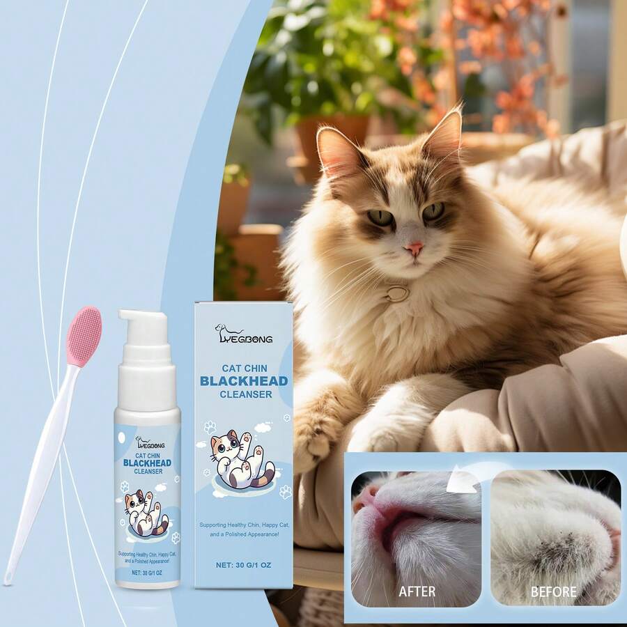 Pet Chin Cleaning Care Set, Gentle Cleaning For Pet Dog And Cat Chin Hair