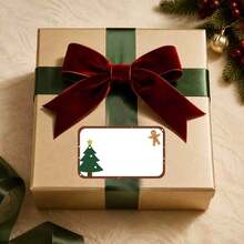 120pcs Christmas Gift Packaging Labels Stickers, Gift Box Labels, Packaging Labels, Decorative Labels, Gift Wrapping Labels - 120 Pieces/set - View 5
