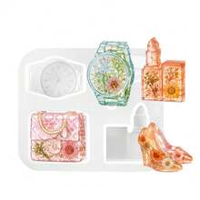 Multi-Style Makeup Accessories Silicone Mold Dried Flower Transparent Decor, Room Decoration, Christmas, Bedroom Decor, Halloween, Wedding - Beauty Accessories - View 6