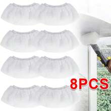 8x Steam Cleaner Terry Cloth Covers Hand Tool Cleaning Pad For KARCHER SC4 SC5 - View 3