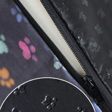 Escaleras para mascotas de franela con estampado de corazones rosas, escalones de espuma con pendiente para sofá y cama, para gatos y perros pequeños - Rosa - Ver 5