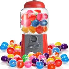 2/6/10/20pcs Round Fillable Balls For Vending Machines Clear Plastic Capsules For Party Favors DIY Crafts And Decorative Use - Multicolor - View 7