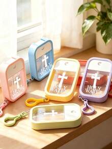 Explore A Variety Of Spray Bottles For Different Uses - Including Water Bottles, Sprayers, Travel Containers, Plant Spray Bottles And Compact Spray Bottles! With Silicone Keychain, Perfume Splitter, Perfume Sample Decanting Tool, Small And Portable Travel Decanting Bottle - Multicolor - View 1