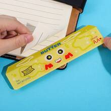 Funny Butter Expression Acrylic Bookmark Cute Cartoon Book Marker Creative Reading Accessory Gift For Book Lovers Students - Rectangle - View 12
