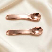 Rose Gold Metal Eye Cream Spoon, Cosmetic Scoop For Face Cream, Skincare Beauty Tool - Rose Gold - View 4