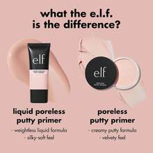 E.L.F.Liquid Poreless Putty Primer + Cica| Face Primer For Gripping Makeup, Visibly Reducing Redness & Soothing Skin, Vegan & Cruelty-Free - Original - View 6