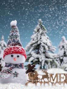 100g Christmas Snow Decorations, Used For Christmas Village Decorations, Christmas Parties - Snow Confetti - View 3