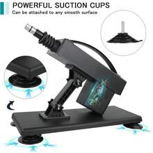 Sex Machine Love Machine Sex Machine With Suction Cup Adapter,Automatic Dildo Machine Thrusting Machine With 3 XLR Connector,Sex Machine Couple Sex Toys 8 Attachments For Male And Female - US A Type Plug(110-127V) - View 8